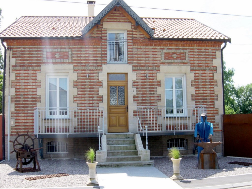 Devanture du gîte de la Forge